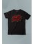 Kısa Kollu Çocuk Tişört Daft Punk Logo Homework Albüm Müzik Siyah Baskılı T-Shirt 1