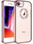 Apple iPhone Se 2020 Uyumlu Kılıf Kamera Korumalı Logo Gösteren Zore Omega Kapak, Rose Gold 1