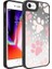 Apple iPhone Se 2020 Uyumlu Kılıf Aynalı Desenli Kamera Korumalı Parlak Zore Mirror Kapak, Pati 1