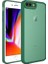 Apple iPhone 8 Plus Uyumlu Kılıf Kamera Korumalı Transparan Zore Post Kapak, Koyu Yeşil 1