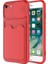 Apple iPhone Se 2020 Uyumlu Kılıf Zore Kartix Kapak, Kırmızı 1
