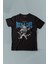 Meowtallica Rock Cat Metallica Gitar Kedi Kısa Kollu Baskılı T-Shirt Çocuk Tişört 1