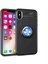 Apple iPhone Xs Max Uyumlu Kılıf Zore Ravel Silikon Kapak, Siyah-Mavi 1