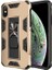 Apple iPhone Xs Max Uyumlu Kılıf Zore Volve Kapak, Gold 1