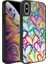 Apple iPhone Xs Uyumlu Kılıf Aynalı Desenli Kamera Korumalı Parlak Zore Mirror Kapak, Kalp 1