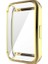 Huawei Band 7 Uyumlu Zore Watch Gard 09 Koruyucu Silikon, Gold 2
