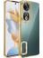 Huawei Honor 90 Uyumlu Kılıf Kamera Korumalı Logo Gösteren Zore Omega Kapak, Gold 1