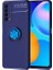 Huawei P Smart 2021 Uyumlu Kılıf Zore Ravel Silikon Kapak, Mavi 1