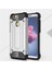 Huawei P Smart Uyumlu Kılıf Zore Crash Silikon Kapak, Gümüş 1