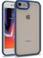 Apple iPhone Se 2020 Uyumlu Kılıf Zore Flora Kapak, Mavi 1