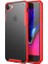 Apple iPhone Se 2020 Uyumlu Kılıf Zore Volks Kapak, Kırmızı 1