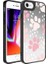 Apple iPhone Se 2022 Uyumlu Kılıf Aynalı Desenli Kamera Korumalı Parlak Zore Mirror Kapak, Pati 1