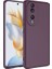 Huawei Honor 90 Uyumlu Kılıf Zore Mara Lansman Kapak, Mürdüm 1