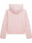 Kadın Kapüşonlu Logolu Pembe Sweatshirt 4