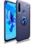Huawei P40 Lite E Uyumlu Kılıf Zore Ravel Silikon Kapak, Mavi 1