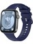Huawei Watch Fit 3 Uyumlu Kordon Band Serisi Klasik Kordon Silikon Strap Kayış, Lacivert 1