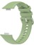 Huawei Watch Fit 3 Uyumlu Kordon Band Serisi Klasik Kordon Silikon Strap Kayış, Mint 2