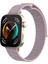 Huawei Watch Fit Uyumlu 3 Zore Krd-03 Hasır Kordon, Pink Sand 1