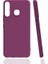 Infinix Hot 8 Uyumlu Kılıf Zore Biye Silikon, Mor 1