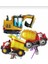 3lü Mini Inşaat Arabaları Folyo Balon 1