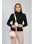 Kadın Krem Cüzdanlı Omuz ve Postacı Çantası JPM4009 Krem Taba Camel Pudra 5