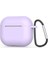 Apple Air Pods 3. Nesil Uyumlu Zore Standart Silikon Kılıf, Lila 1