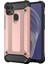 Oppo A15S Uyumlu Kılıf Zore Crash Silikon Kapak, Rose Gold 1