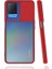 Oppo A54 4g Uyumlu Kılıf Zore Lensi Kapak, Kırmızı 1