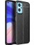 Oppo A76 Uyumlu Kılıf Zore Niss Silikon Kapak, Siyah 1
