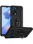 Oppo A16 Uyumlu Kılıf Zore Vega Kapak, Siyah 1