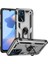 Oppo A16 Uyumlu Kılıf Zore Vega Kapak, Gri 1