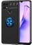 Oppo A15S Uyumlu Kılıf Zore Ravel Silikon Kapak, Siyah-Mavi 1