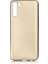 Oppo A91 Uyumlu Kılıf Zore Premier Silikon Kapak, Gold 1