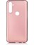 Realme C3 Uyumlu Kılıf Zore Premier Silikon Kapak, Rose Gold 1