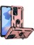 Oppo A16 Uyumlu Kılıf Zore Vega Kapak, Rose Gold 1