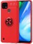 Realme C25 Uyumlu Kılıf Zore Ravel Silikon Kapak, Kırmızı 1