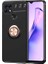 Oppo A15S Uyumlu Kılıf Zore Ravel Silikon Kapak, Siyah-Rose Gold 1
