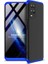 Oppo A54 4g Uyumlu Kılıf Zore Ays Kapak, Siyah-Mavi 1