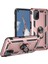 Oppo A52 Uyumlu Kılıf Zore Vega Kapak, Rose Gold 1