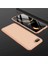 Oppo Ax7 Uyumlu Kılıf Zore Ays Kapak, Gold 1