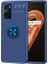 Oppo A96 4g Uyumlu Kılıf Zore Ravel Silikon Kapak, Mavi 1