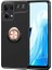 Oppo Reno 7 4g Uyumlu Kılıf Zore Ravel Silikon Kapak, Siyah-Rose Gold 1