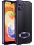Samsung Galaxy A03 Uyumlu Kılıf Kamera Korumalı Logo Gösteren Zore Omega Kapak, Derin Mor 1