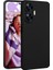 Realme C55 Uyumlu Kılıf Zore Premier Silikon Kapak, Siyah 1