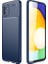 Samsung Galaxy A03 Uyumlu Kılıf Zore Negro Silikon Kapak, Lacivert 1
