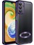 Samsung Galaxy A04S Uyumlu Kılıf Kamera Korumalı Logo Gösteren Zore Omega Kapak, Derin Mor 1