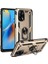 Oppo A74 4g Uyumlu Kılıf Zore Vega Kapak, Gold 1