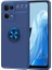 Oppo Reno 7 4g Uyumlu Kılıf Zore Ravel Silikon Kapak, Mavi 1