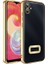 Samsung Galaxy A04E Uyumlu Kılıf Kamera Korumalı Logo Gösteren Zore Omega Kapak, Gold 1