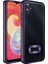 Samsung Galaxy A04E Uyumlu Kılıf Kamera Korumalı Logo Gösteren Zore Omega Kapak, Derin Mor 1
